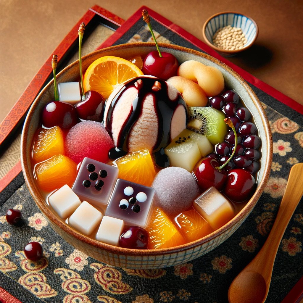 Anmitsu: Ein traditionelles japanisches Dessert